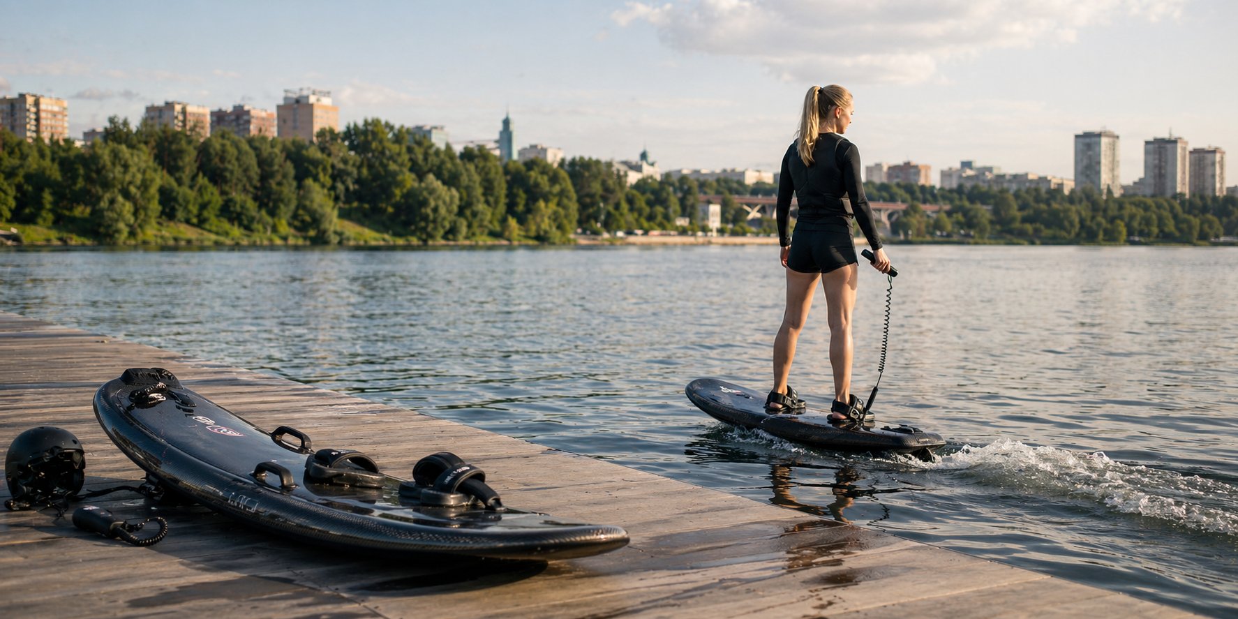 Иллюстрация к статье «Доска с мотором»