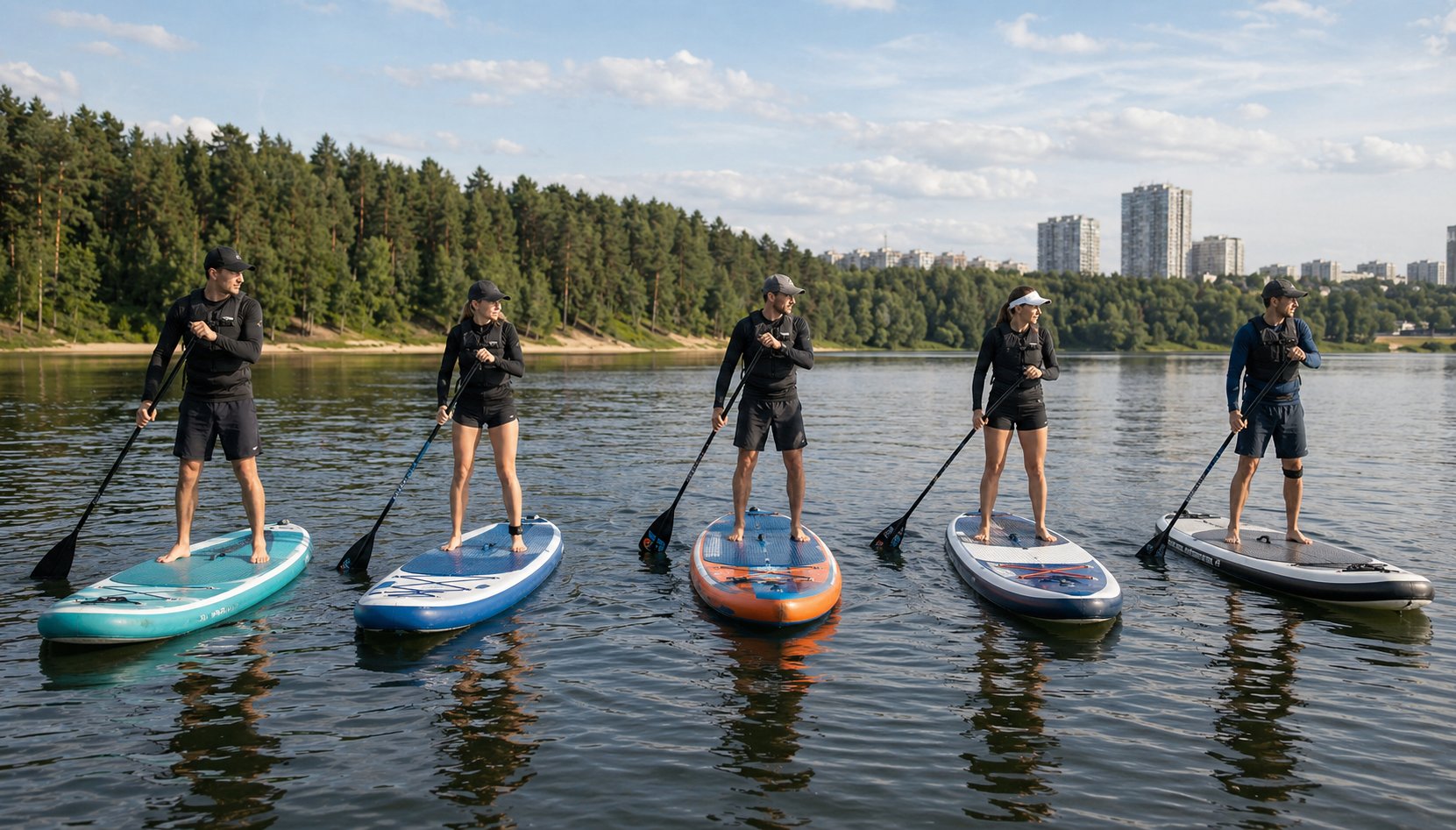 Тематическая иллюстрация к материалу «Бренды SUP-досок»