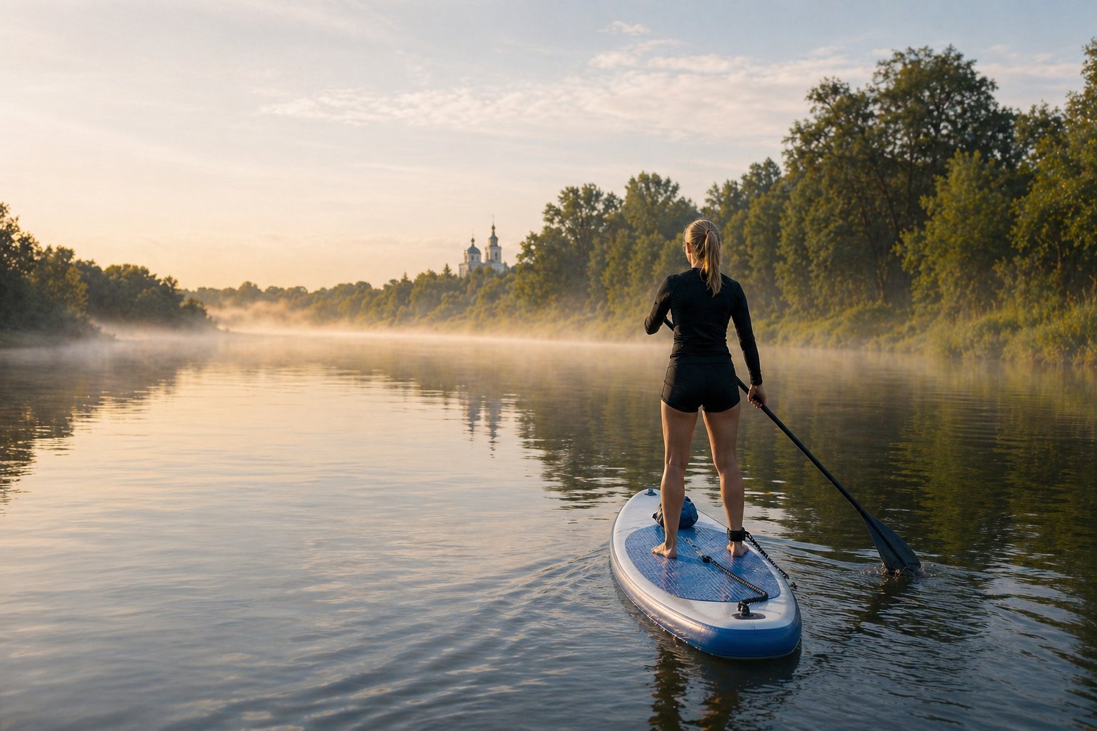 Иллюстрация к статье «SUP-бординг»