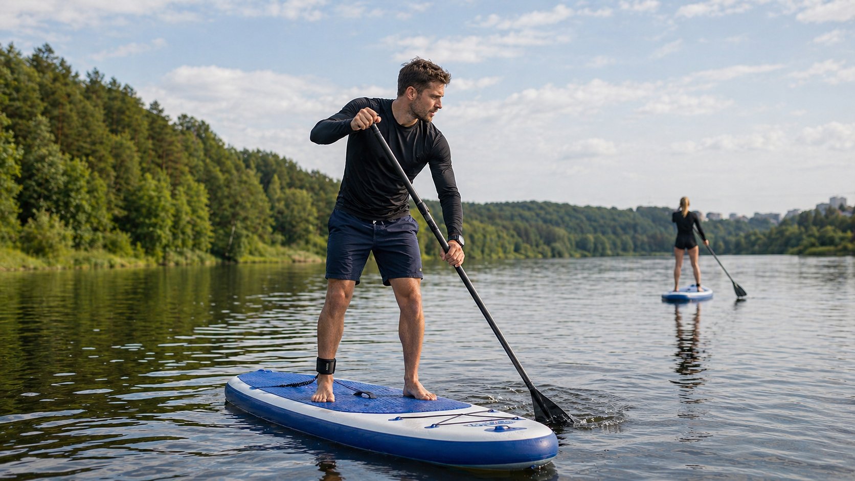 Тематическая иллюстрация к материалу «SUP-бординг»