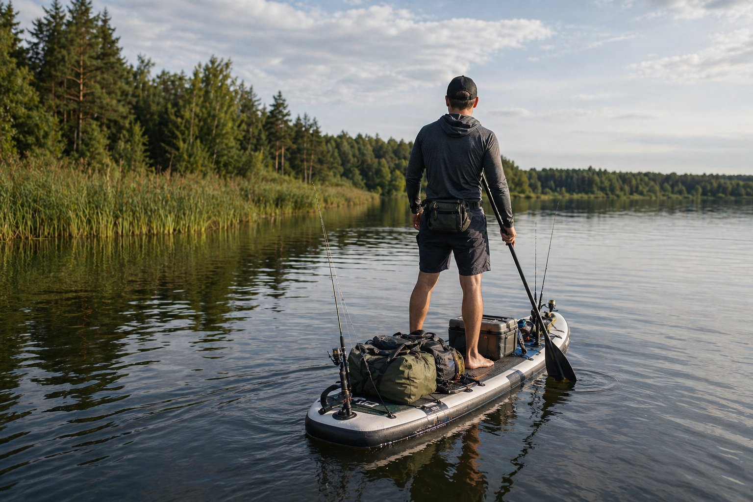 Иллюстрация к статье «SUP для рыбалки и туринга»