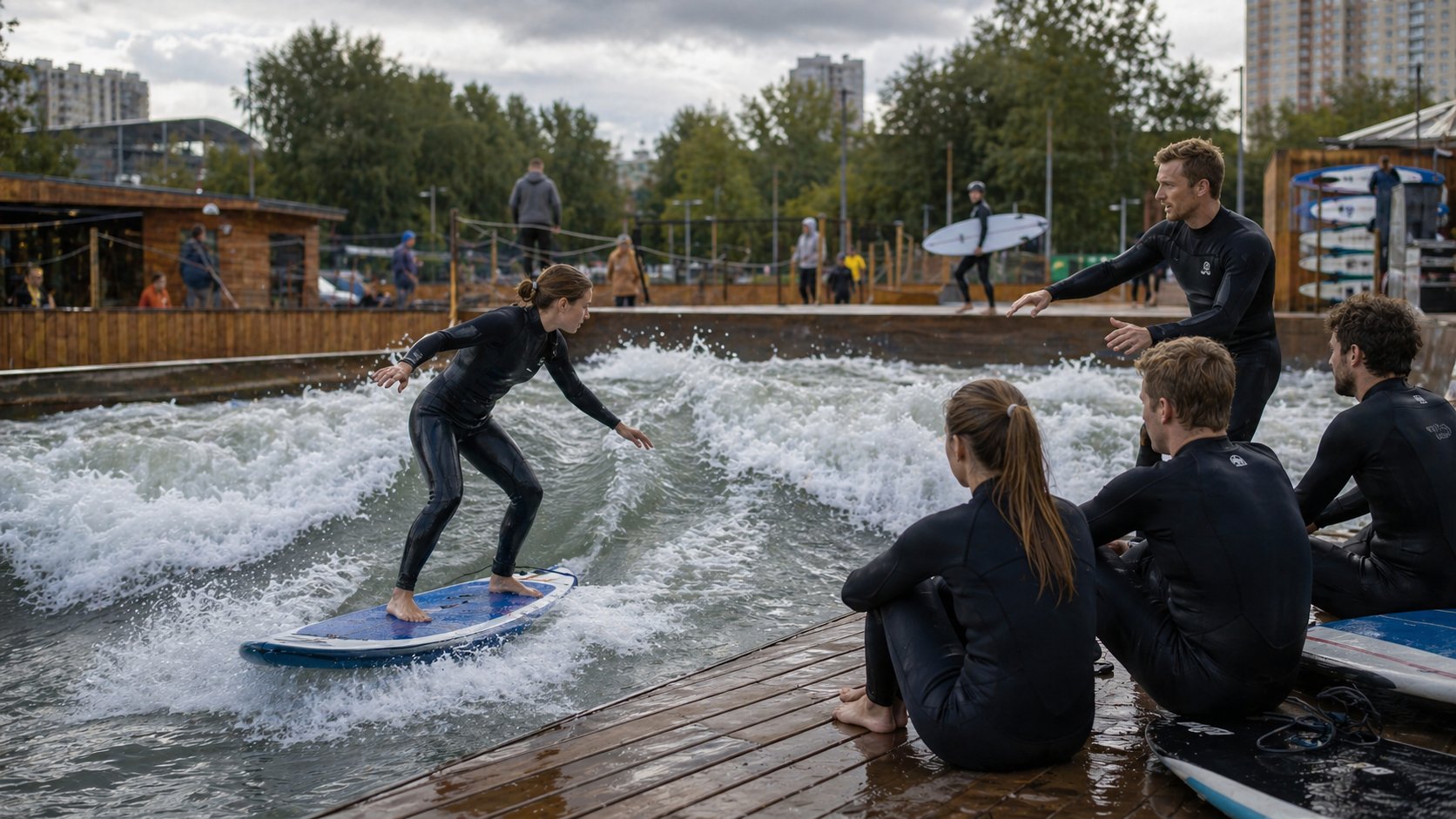 Тематическая иллюстрация к материалу «Серфинг в России»